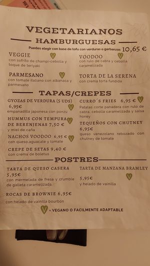  at Voodoo Restaurant in Badajoz