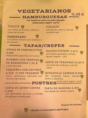   at Voodoo Restaurant in Badajoz