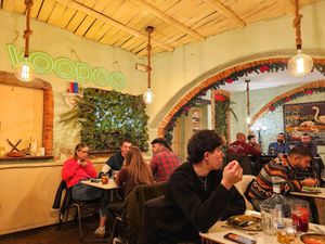 Great atmosphere. at Voodoo Restaurant in Badajoz