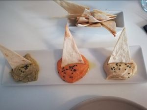 Hummus at Voodoo Restaurant in Badajoz