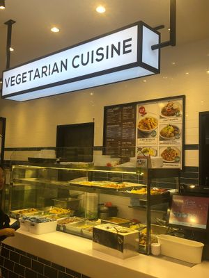 Stall front  at Eight Immortals Vegetarian 八仙素食园 - Choa Chu Kang in West Singapore