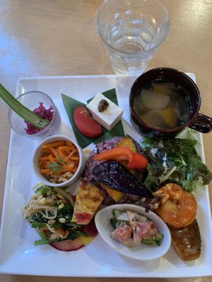 Delicious summer lunch  at Midorie in Tokyo