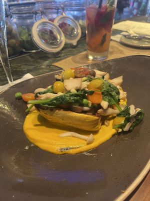 Roasted Delicata Squash $23  at Avalon Grille in Santa Catalina Island
