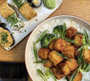 Tofu at YUZU in Istanbul