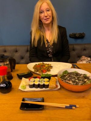 Vegan sushi! 👌🏻 at YUZU in Istanbul