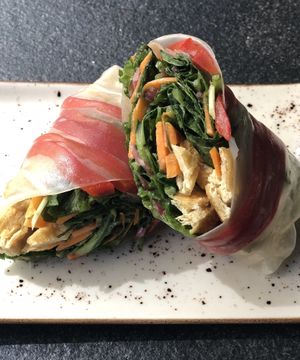 Rice Paper Roll at YUZU in Istanbul