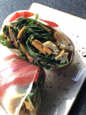 Rice Paper Roll at YUZU in Istanbul