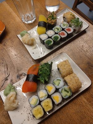 Sushi at YUZU in Istanbul
