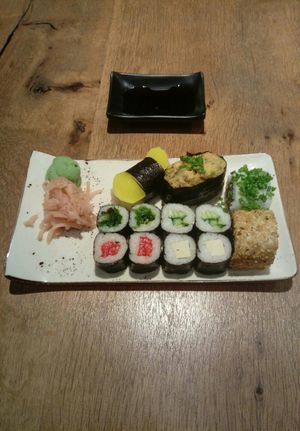 Menu 1 at YUZU in Istanbul