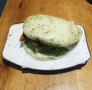 Tempeh bun at YUZU in Istanbul