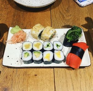 Sushi at YUZU in Istanbul