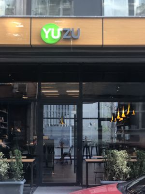 Outside at YUZU in Istanbul