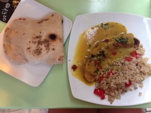 Banana Curry at Nishta in Dubrovnik