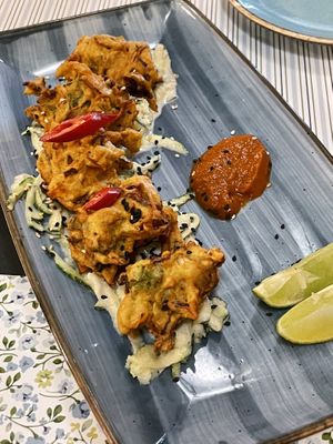 Pakoras at Nishta in Dubrovnik