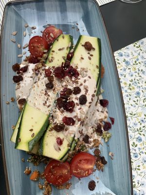 Raw lasagna at Nishta in Dubrovnik