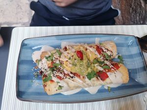 Vegan tortillas at Nishta in Dubrovnik