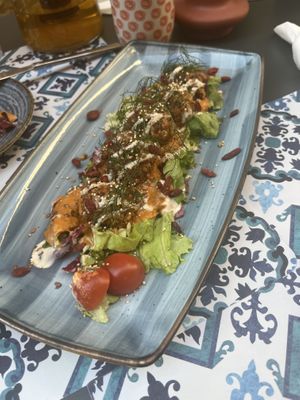 Raw gnocchi   at Nishta in Dubrovnik