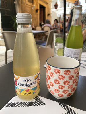 Kombucha  at Nishta in Dubrovnik