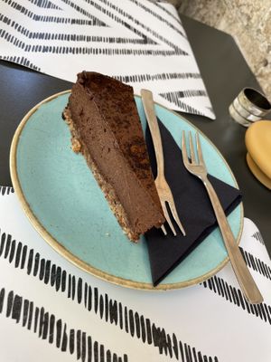 Chocolate & coffee cake  at Nishta in Dubrovnik