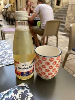 Kombucha  at Nishta in Dubrovnik