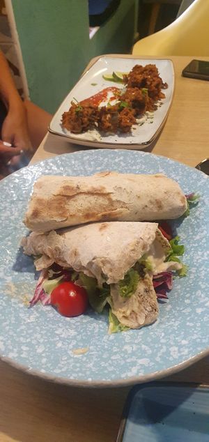 Falafel at Nishta in Dubrovnik