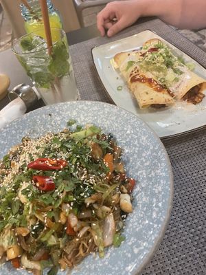 Pastalicious & Tempehritos  at Nishta in Dubrovnik