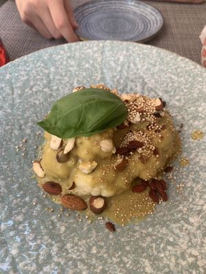 Cauliflower crunch  at Nishta in Dubrovnik