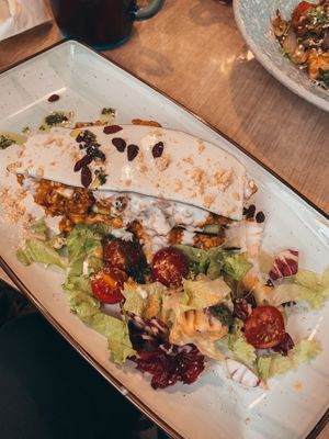 Zuchini lasagna  at Nishta in Dubrovnik