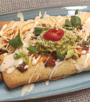 Tempehritos at Nishta in Dubrovnik