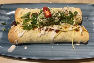 Tortilla tempeh  at Nishta in Dubrovnik