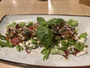 Almond gnocchi  at Nishta in Dubrovnik