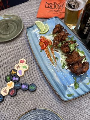 Pakoras  at Nishta in Dubrovnik