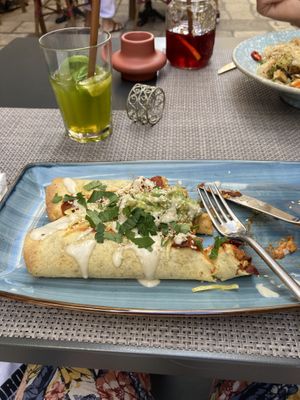 Tempeh tacos  at Nishta in Dubrovnik