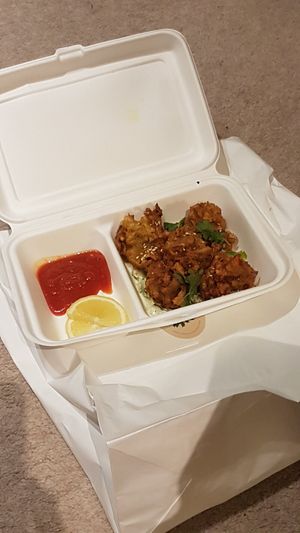 Pakora at Nishta in Dubrovnik