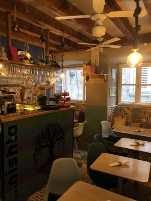 inside  at Nishta in Dubrovnik