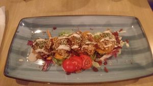 En entrée : Gnocchis crus at Nishta in Dubrovnik