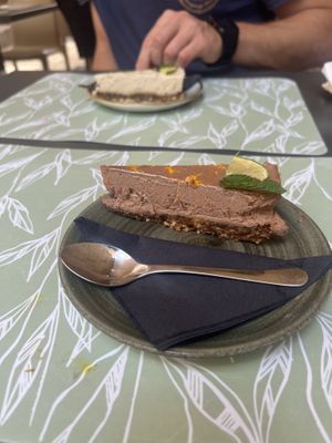 Cheese cake raw vegan   at Nishta in Dubrovnik