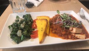 Vegan Pašticada - a local Dalmatian dish at Nishta in Dubrovnik