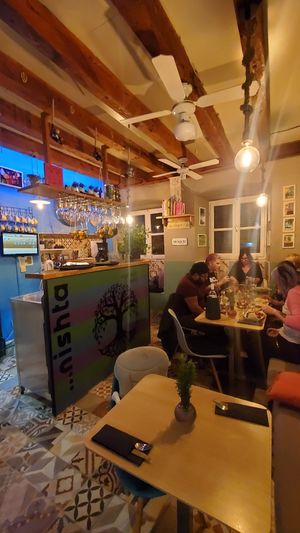 Inside at Nishta in Dubrovnik