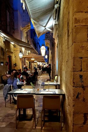 Terrasse at Nishta in Dubrovnik