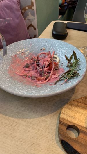 😂😂 not much left here  at Nishta in Dubrovnik