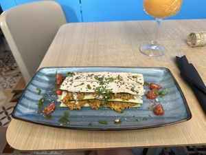 Aubergine Raw Lasagnea  at Nishta in Dubrovnik