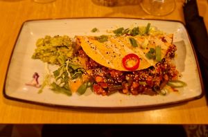 Taco Con Tempeh at Nishta in Dubrovnik
