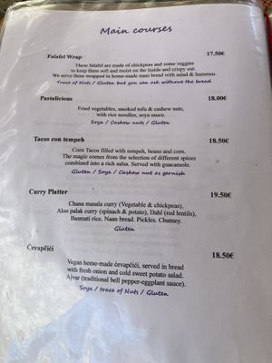   at Nishta in Dubrovnik