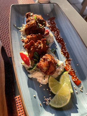 Pakoras  at Nishta in Dubrovnik