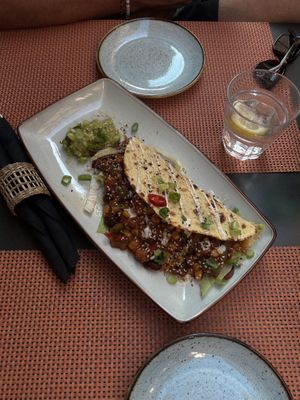 Tempeh tacos  at Nishta in Dubrovnik