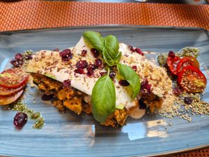 Raw Lasagna at Nishta in Dubrovnik