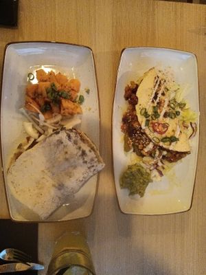 Cevapici & taco. at Nishta in Dubrovnik