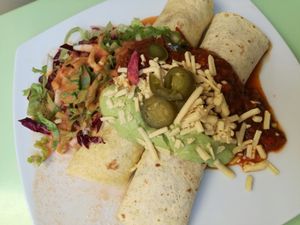 burritos at Nishta in Dubrovnik