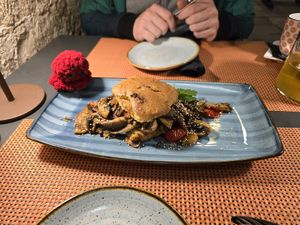 Forest Foccacia (starter) at Nishta in Dubrovnik